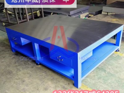 铸铁平台 装配平台 钳工工作台 现货铸铁平台图1
